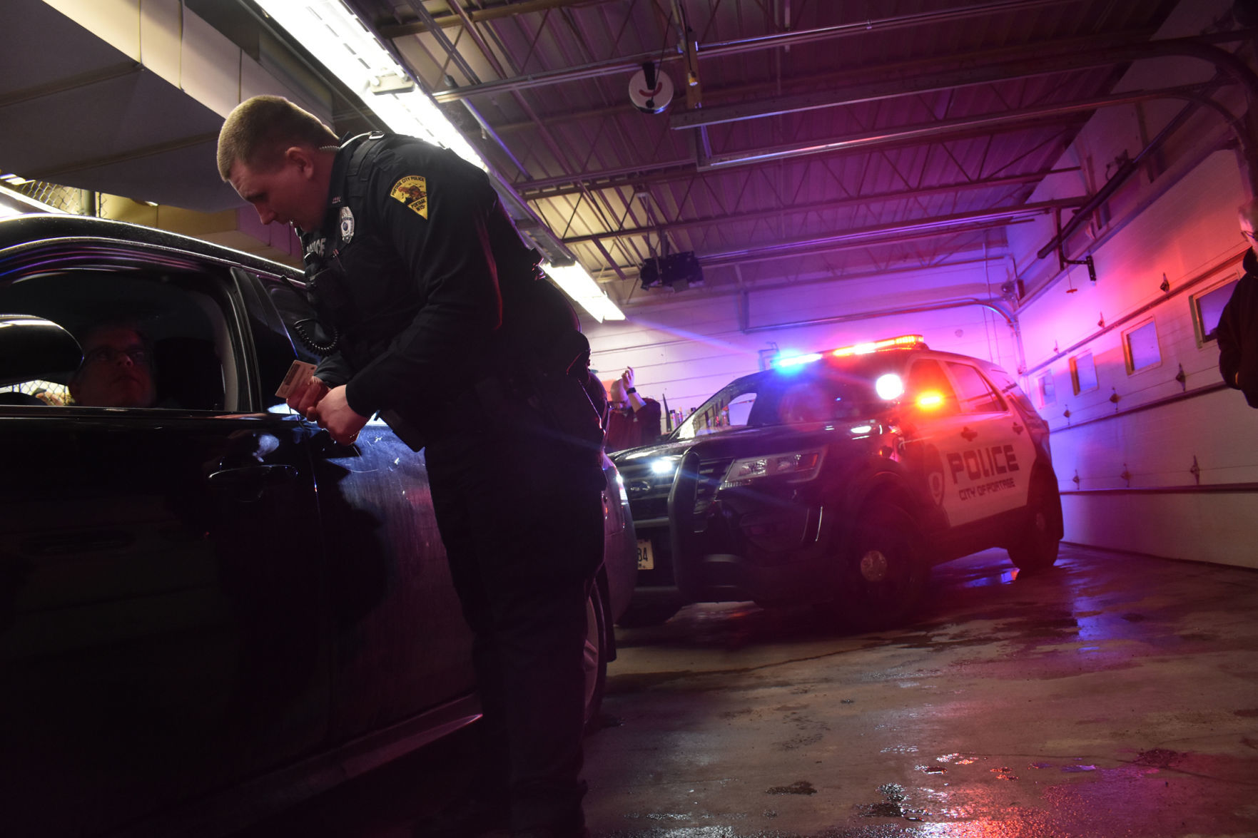 Loewenhagen shows typical traffic stop